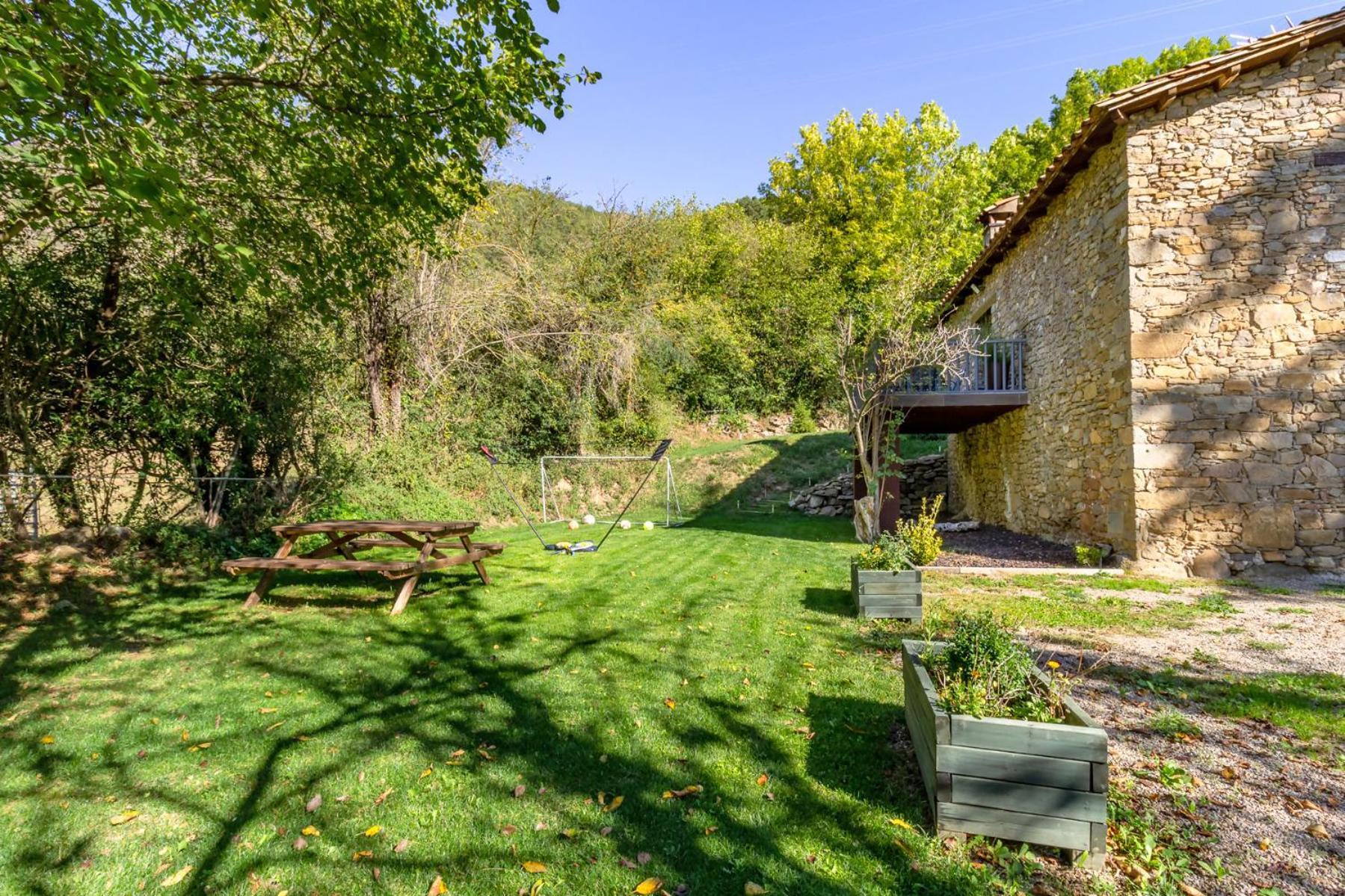M De Puigsec Mas Rural Al Ripolles Villa Girona Eksteriør billede