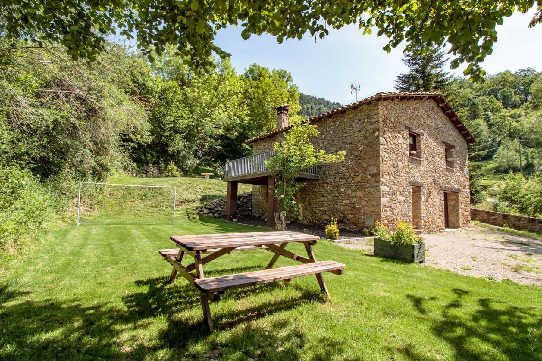 M De Puigsec Mas Rural Al Ripolles Villa Girona Eksteriør billede